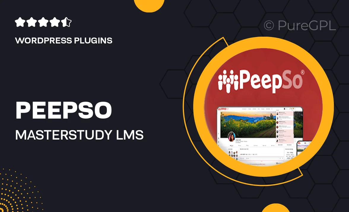 Peepso | MasterStudy LMS