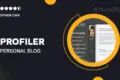 Profiler – Personal Blog Joomla Template