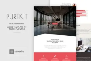 Purekit – Creatives & Business Elementor Template Kitt