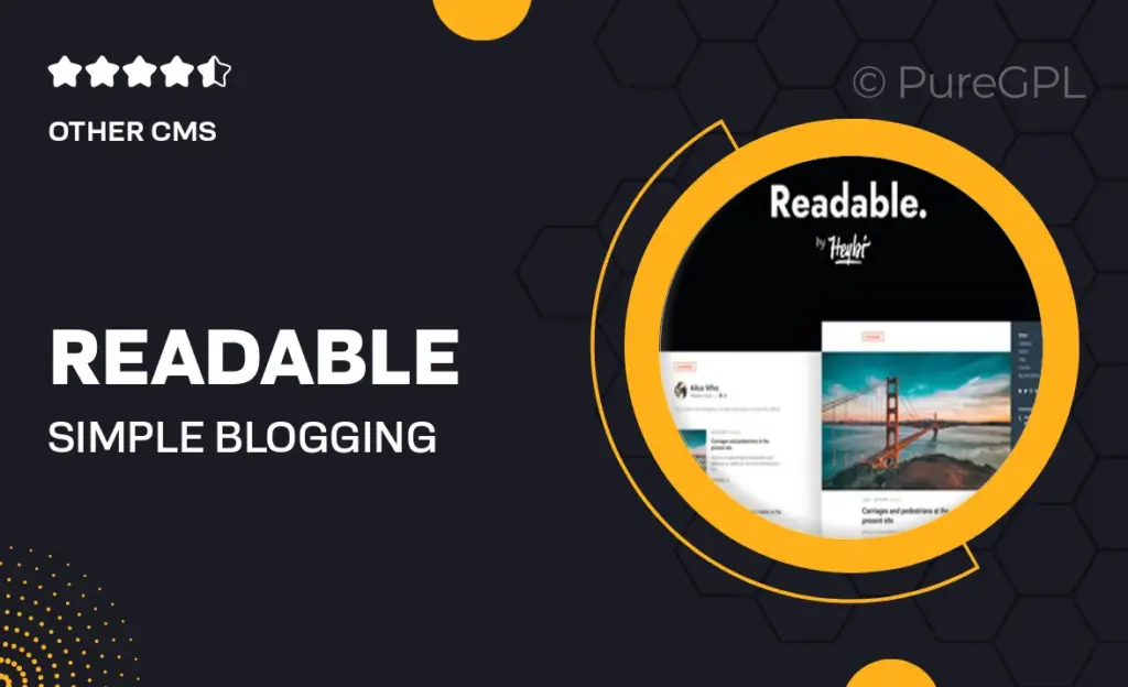 Readable Simple Blogging Theme for Ghost 56 Readable Simple Blogging Theme for Ghost