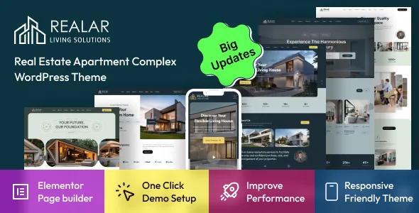 Realar – Real Estate WordPress Theme