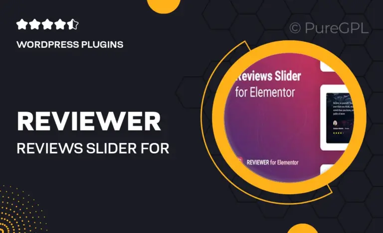 reviewer reviews slider for elementor