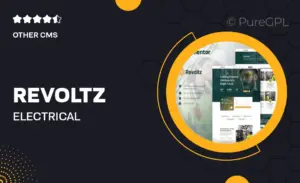 Revoltz – Electrical Installation & Maintenance Elementor Template Kit