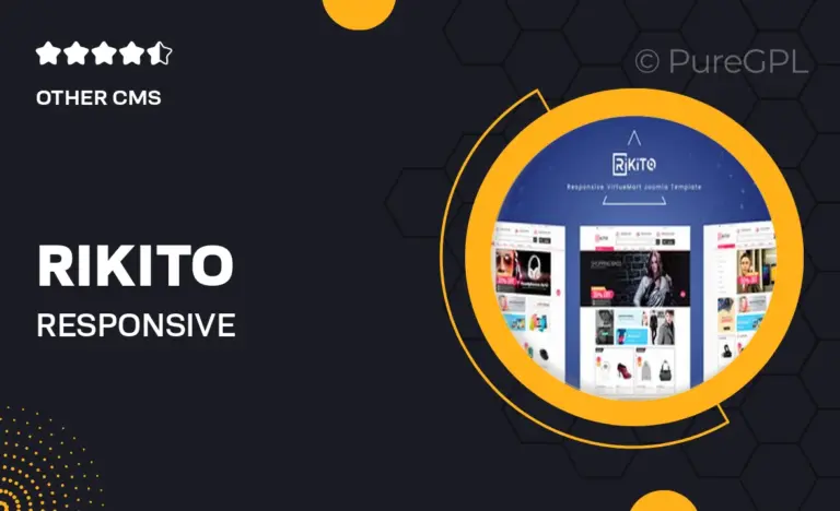 rikito responsive virtuemart joomla template