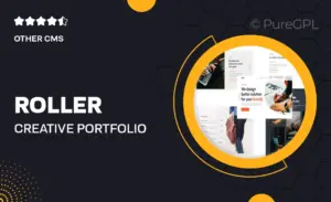 Roller – Creative Portfolio & Agency Elementor Template Kit