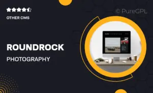 RoundRock – Photography Portfolio & Blog Joomla Template