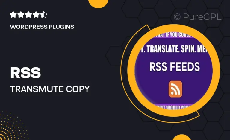 rss transmute copy translate spin merge rss feeds