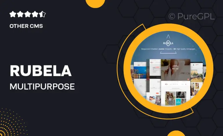 rubela multipurpose virtuemart joomla template