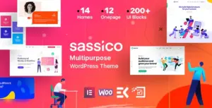 Sassico Multipurpose Saas Startup Agency WordPress Theme