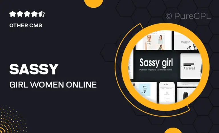 sassy girl women online shop theme for magento 2