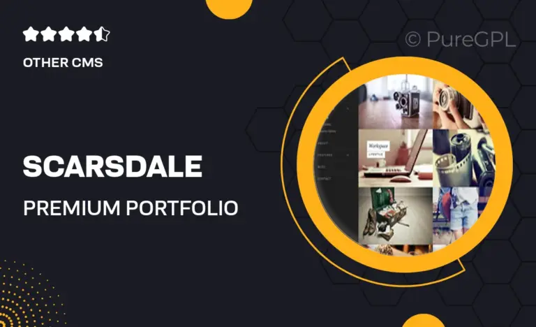 scarsdale premium portfolio photography joomla template