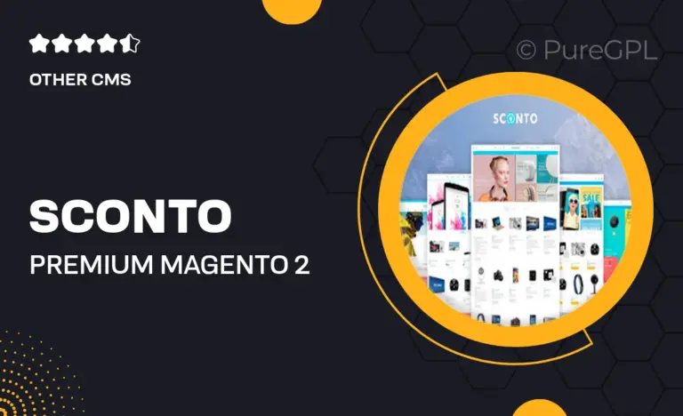 sconto premium magento 2 and 1 theme