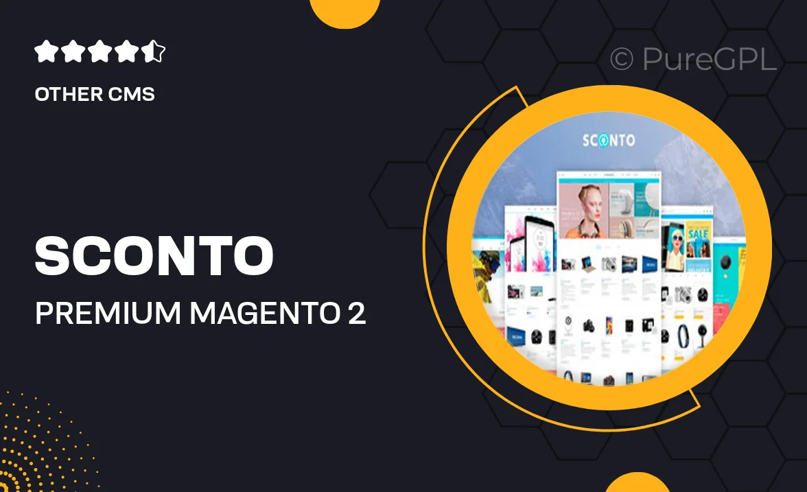 Sconto – Premium Magento 2 And 1 Theme
