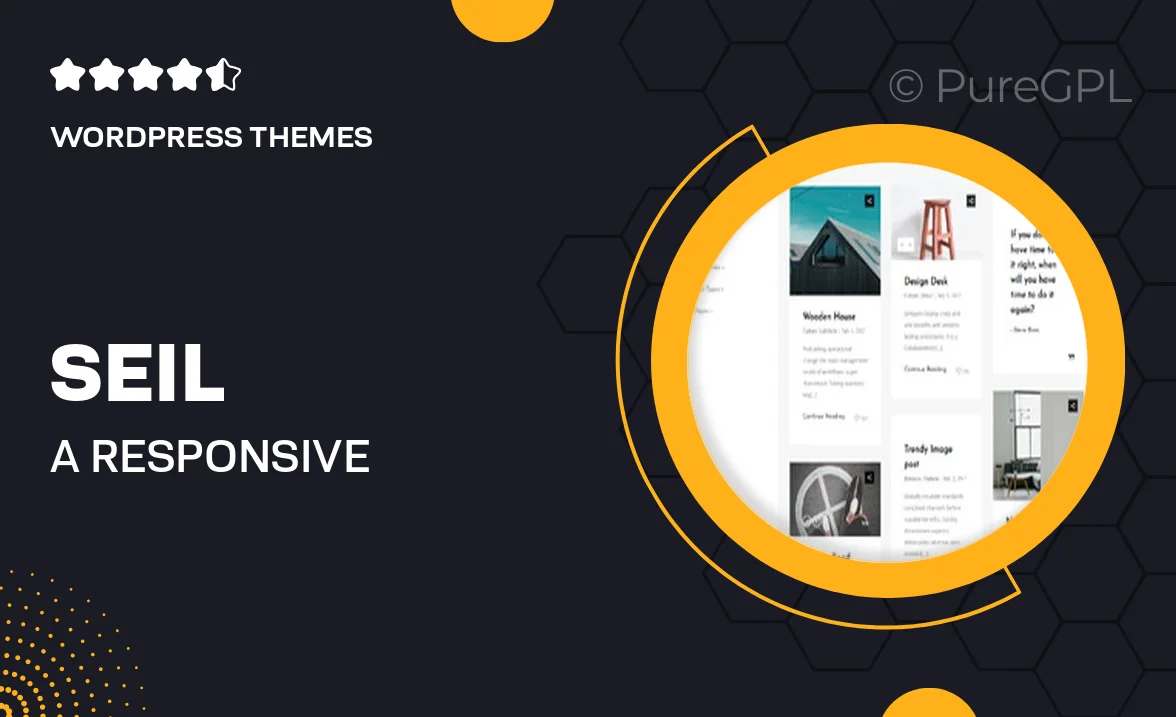 Seil – A Responsive WordPress Blog Theme