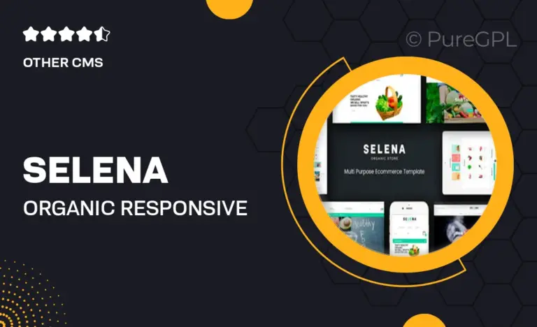 selena organic responsive magento theme