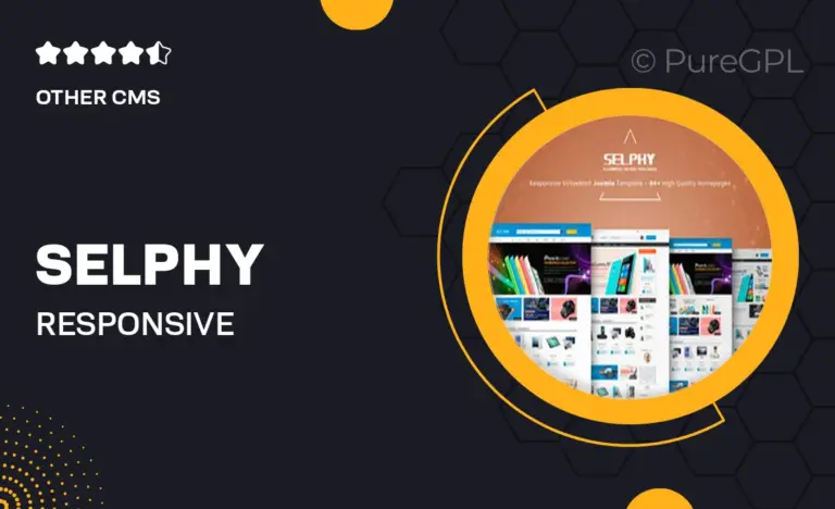 selphy responsive virtuemart joomla template