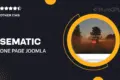 Sematic – One Page Joomla Template