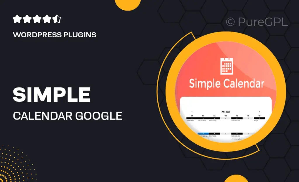 Simple Calendar – Google Calendar Pro