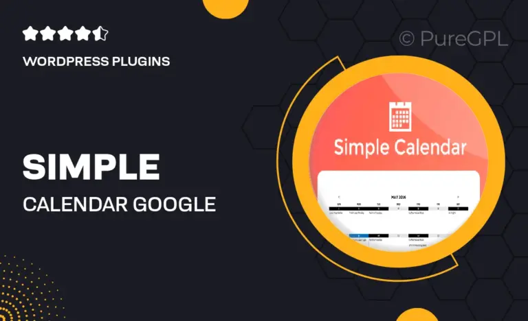 simple calendar google calendar pro