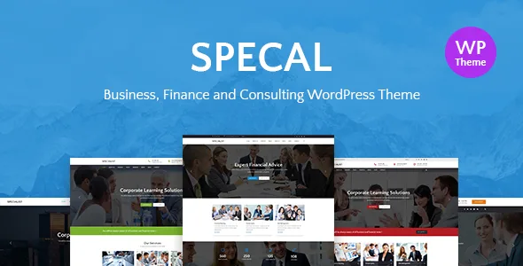 specal financial consulting wordpress theme 1