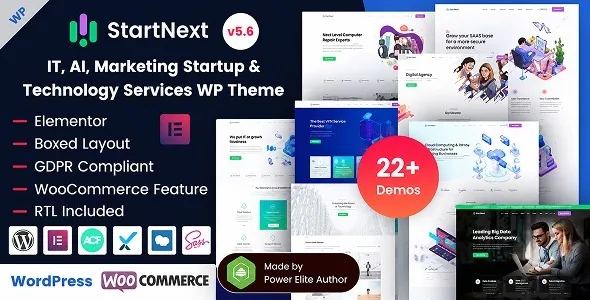 startnext it startups wordpress theme 1