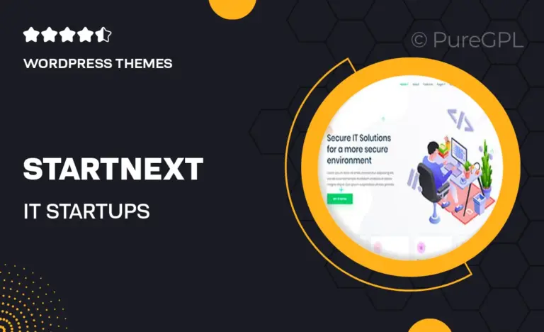 startnext it startups wordpress theme