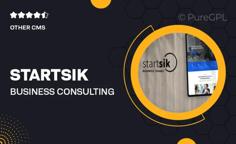 startsik business consulting joomla templates