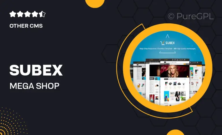 subex mega shop responsive virtuemart joomla template