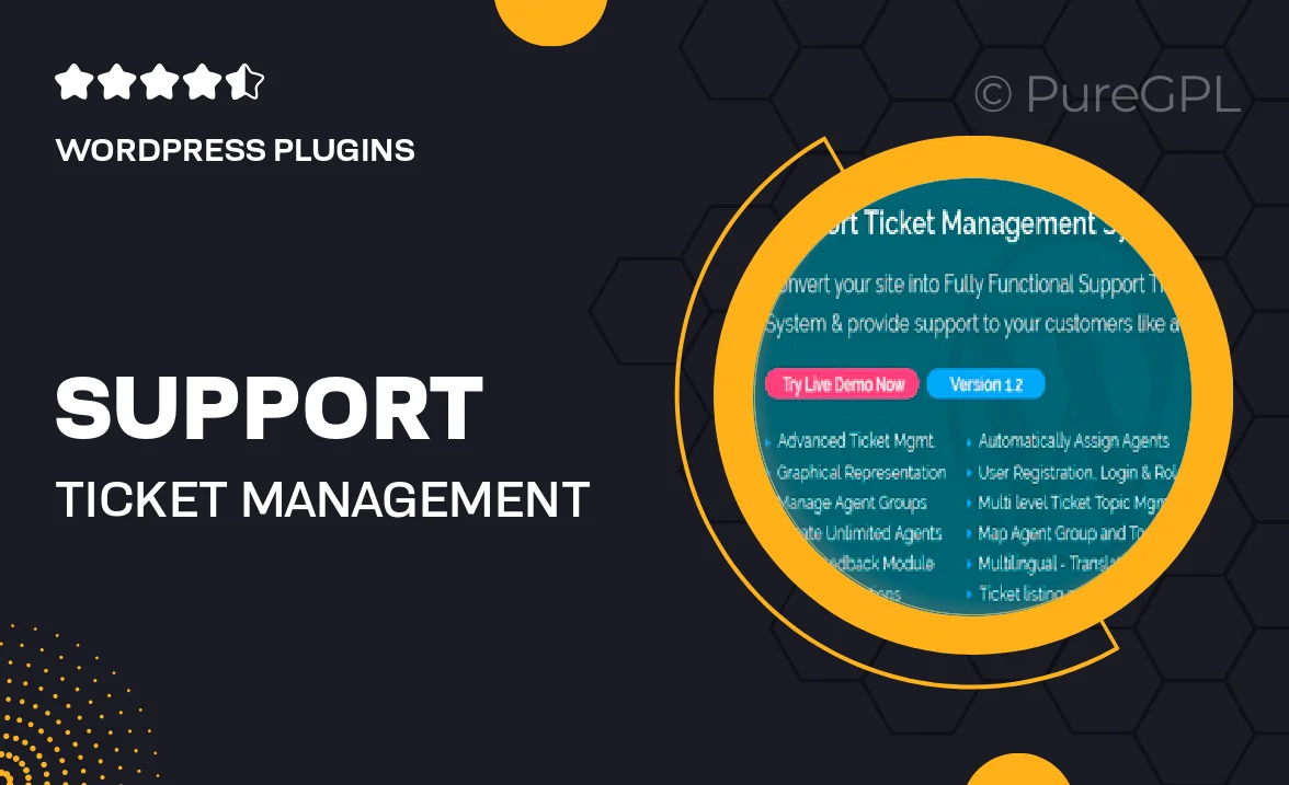 Support Ticket Management System for WordPress