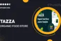 TazZA – Organic Food Store Joomla Template