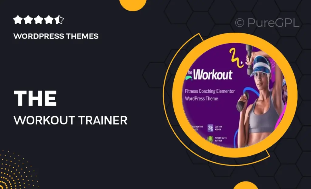 The Workout – Trainer Fitness WordPress Theme 17 The Workout – Trainer Fitness WordPress Theme