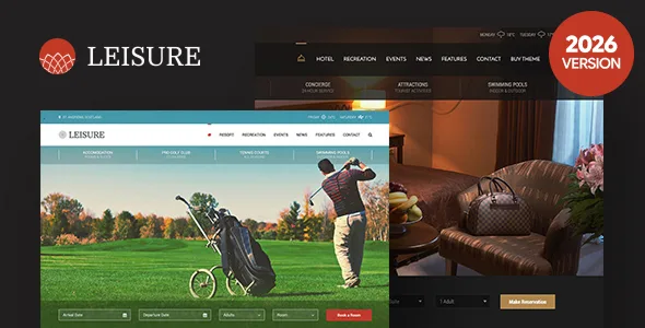 Themeforest | Hotel Leisure WordPress Theme
