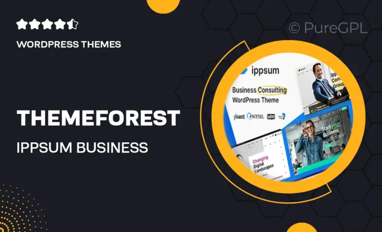 themeforest ippsum business consulting