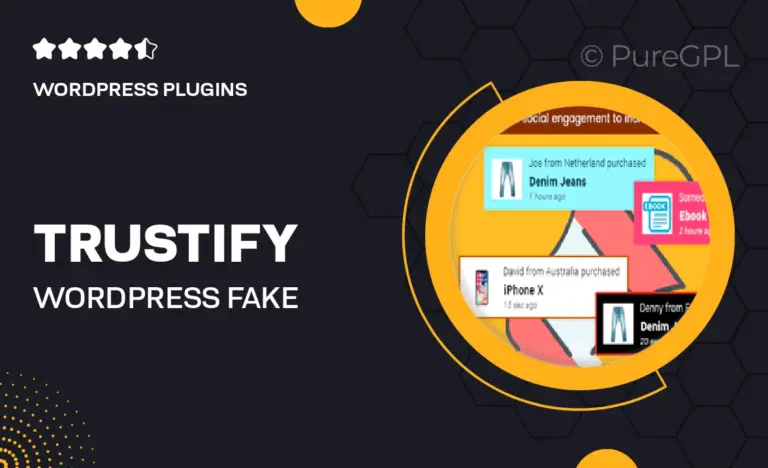 trustify wordpress fake social evidence