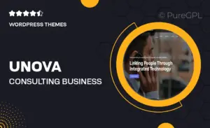 Unova – Consulting Business WordPress Theme
