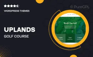 Uplands – Golf Course WordPress Theme