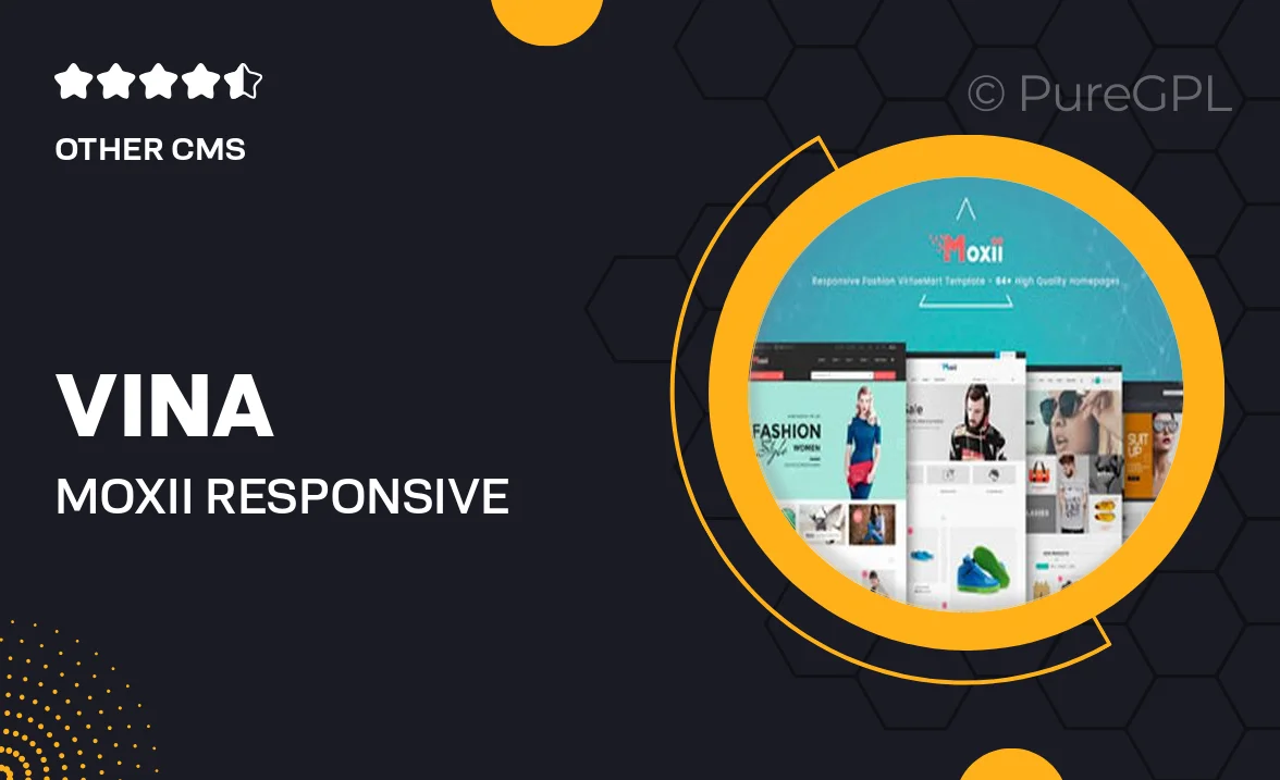 Vina Moxii – Responsive Fashion VirtueMart Joomla Template