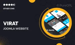 Virat – Joomla Website Template With Page Builder
