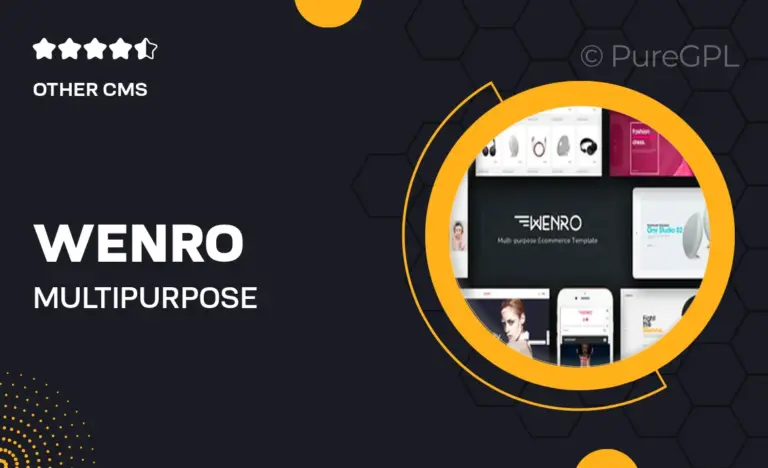 wenro multipurpose responsive magento