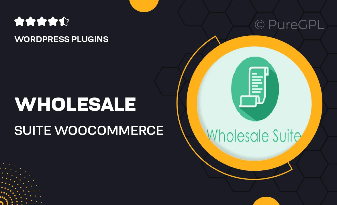 Wholesale Suite | WooCommerce Wholesale Prices Premium