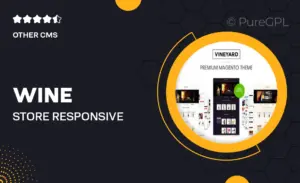 Wine Store Responsive Magento Theme CE 1.9.x