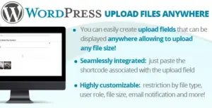 WordPress Upload Files Anywhere