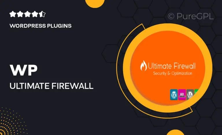 wp ultimate firewall performance security