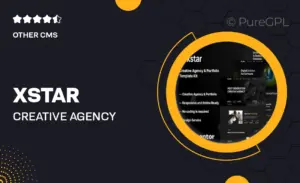 Xstar – Creative Agency & Portfolio Template Kit