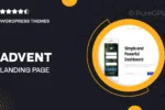 Advent – Landing Page Marketing WordPress Theme