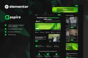 Aspire – SEO & Digital Marketing Elementor Template Kit
