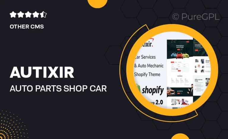 autixir auto parts shop car accessories shopify theme os 2 0
