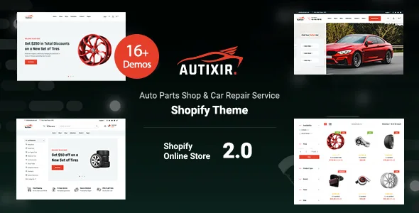autixir auto parts shop car accessories shopify theme os 20