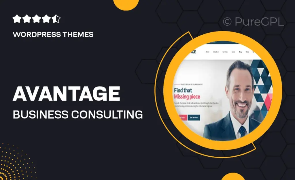 Avantage – Business Consulting 16 Avantage – Business Consulting