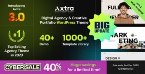 Axtra WordPress Theme